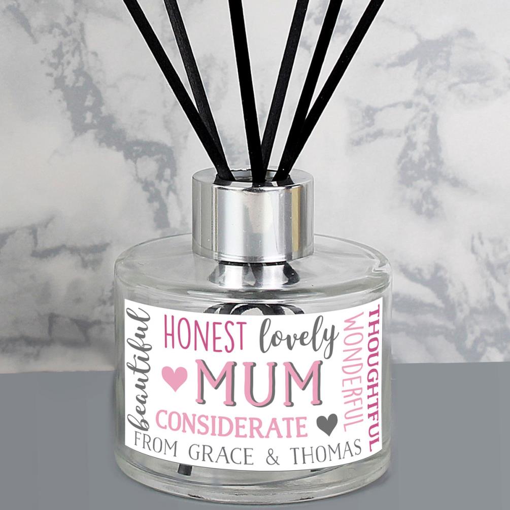 Personalised Mum Reed Diffuser Extra Image 3